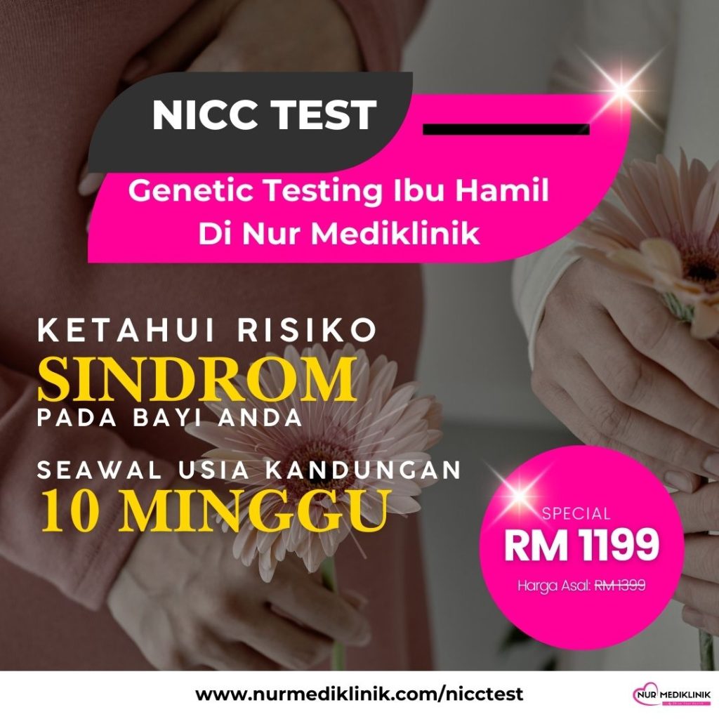 NICC TEST | NIPT TEST | GENETIC TESTING IBU HAMIL DI TAWAU SABAH