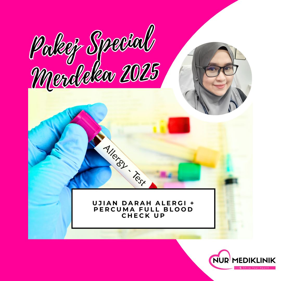 Ujian Darah Alergi atau Allergy Blood Test Di Tawau, Sabah